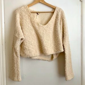 Free people textured sweater